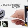 Remax Dual Port 2.1A Car Charger RCC201