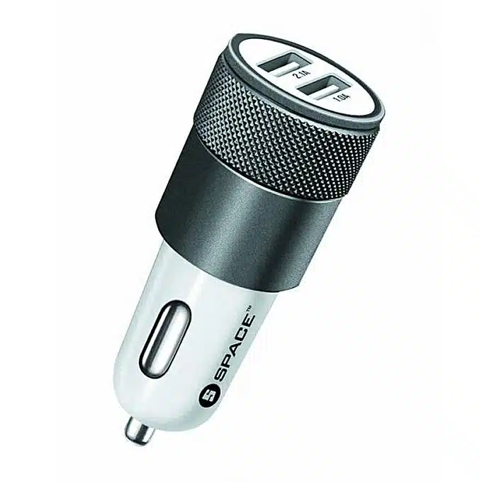 Space Space Dual Port Usb Car Charger With Micro Usb Cable 1 space-dual-port-usb-car-charger-cc-160-1