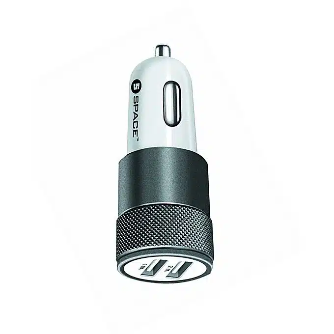 Space Space Dual Port Usb Car Charger With Micro Usb Cable 2 SPACE Space Dual Port USB Car Charger With Micro USB Cable - Image 2