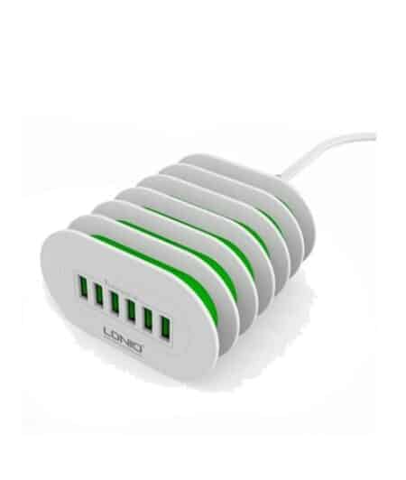 LDNIO 7A 6-Port USB Charger (A6702) in Pakistan
