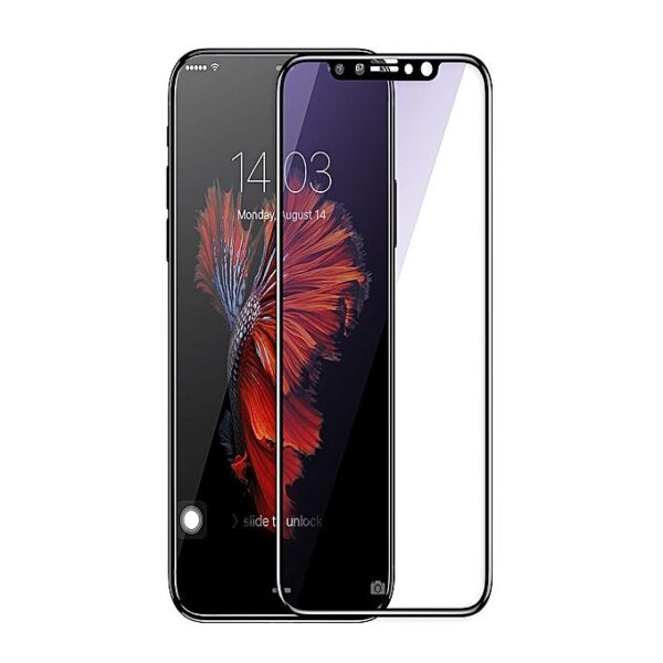 Baseus Silk-screen 3D Arc Tempered Glass Film for iPhone X