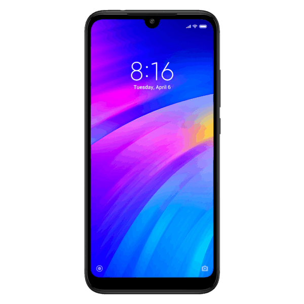 Redmi-7-Black-3Gb-32Gb Redmi 7 3GB 32GB smartphone in black