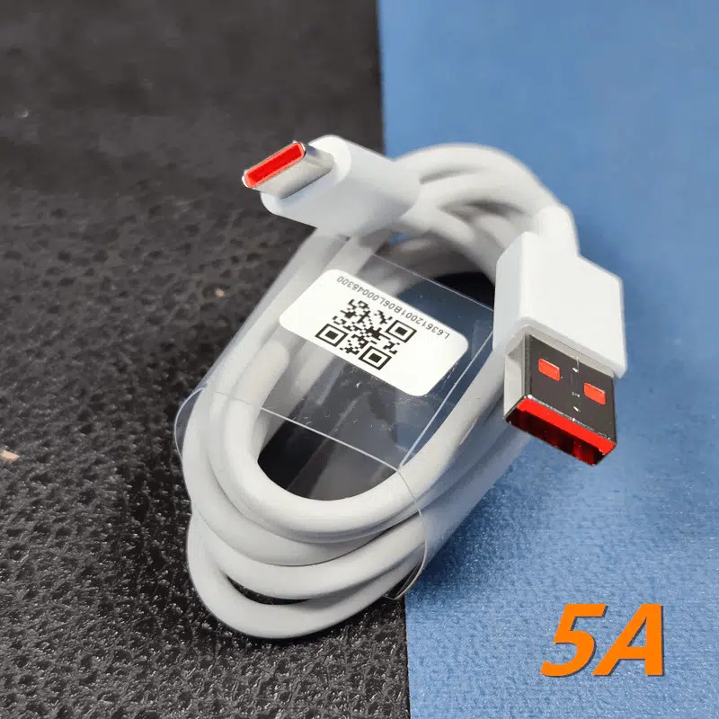 Xiaomi Charger 33W Original Fast Charger Turbo Cable 3 5A-Turbo-cable