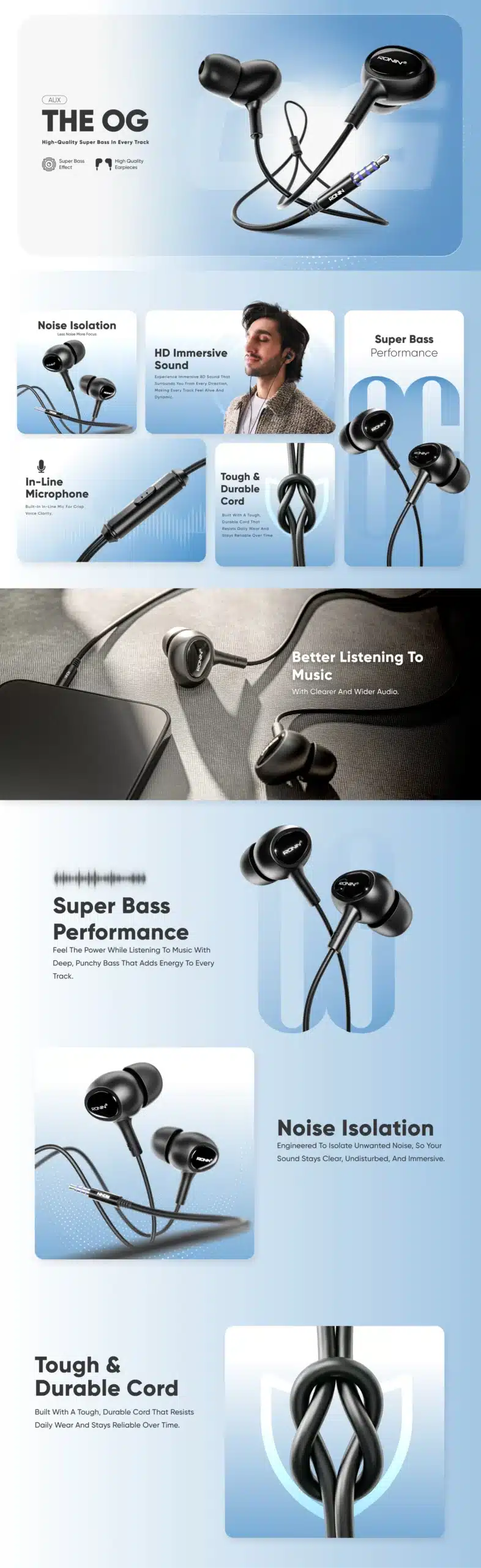 R-9 Ronin Crystal Clear Sound Handsfree 1 Ronin R-9 Handsfree matte finish design