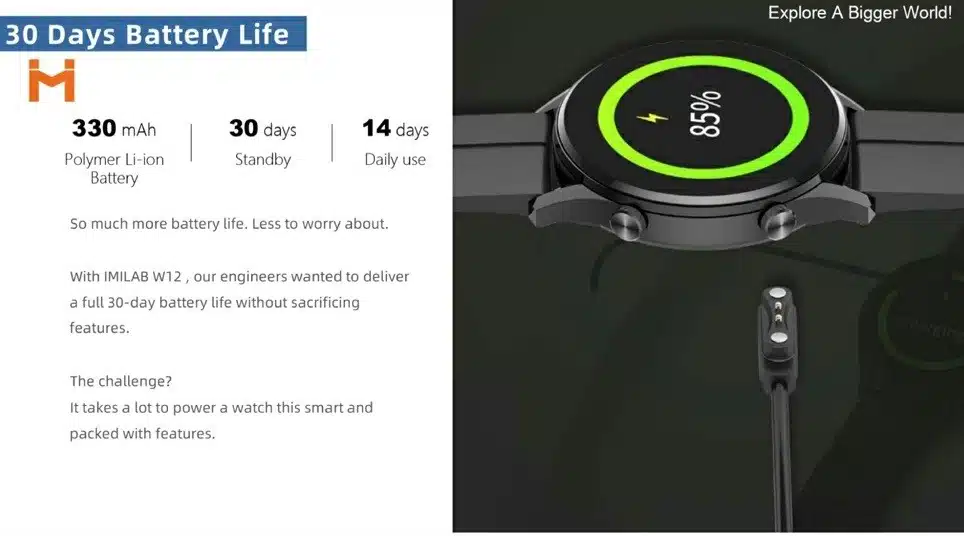 Imilab W12 Smart Watch Price In Pakistan 11 IMILAB W12 Smart Watch Price in Pakistan