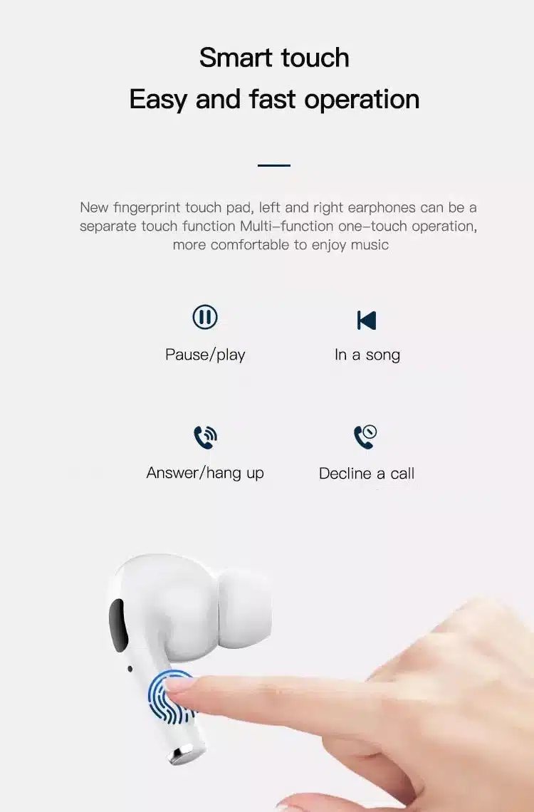 Faster T10 Tws Twin Pods Bluetooth Earbuds 8 faster airpods 4