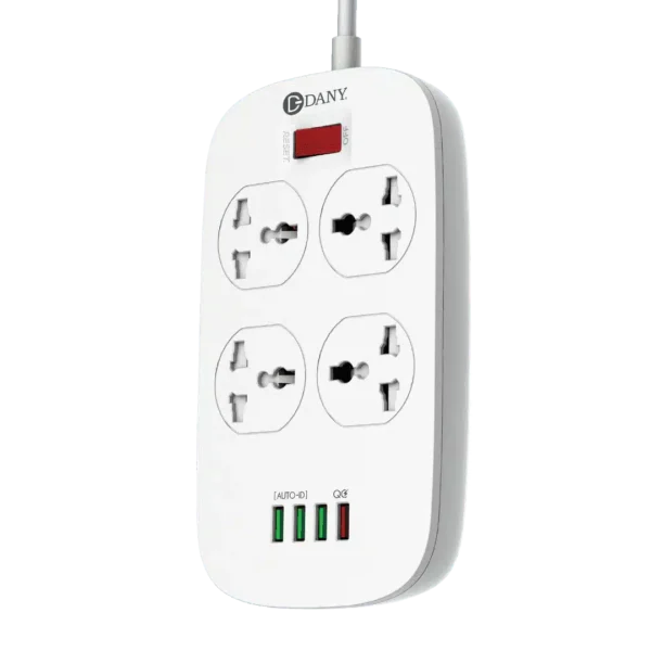 Dany Power Extension PP1 18W PD Charger 4 POWER SOCKET USB