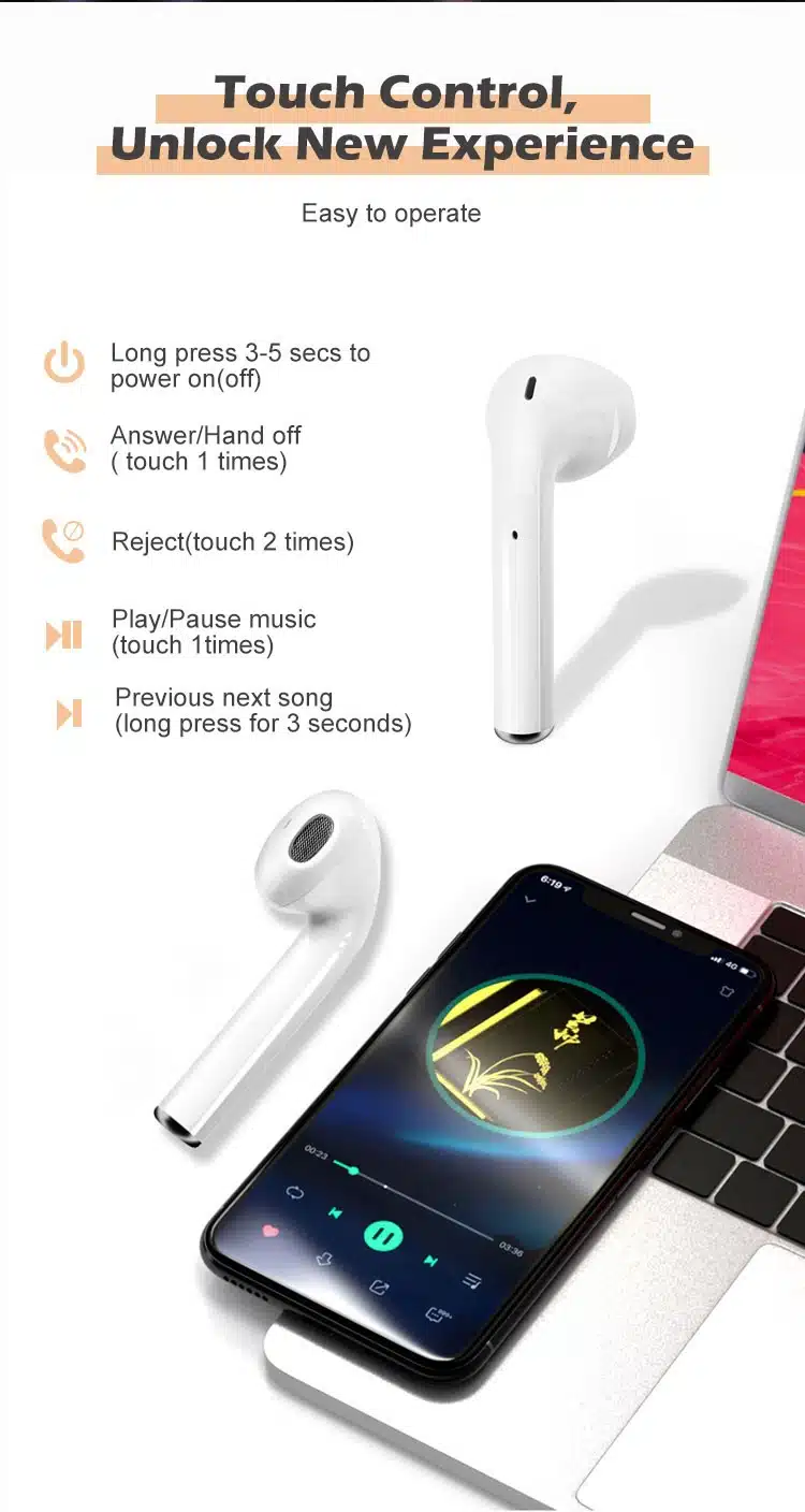 I12 Original Tws Wireless Bluetooth 5.0 Earphone Price In Pakistan 3 i12 -price -in -pakistan