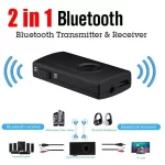 Bt-500 Wireless 2-In-1 Audio Receiver Transmitter 1 BT-500 Wireless 2-in-1 Audio Receiver Transmitter-1