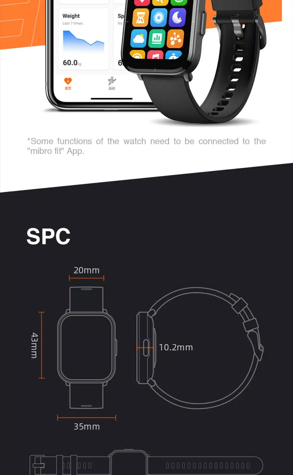 Mibro Color Smart Watch Hd Screen 11 Mibro- Color- Smart- Watch