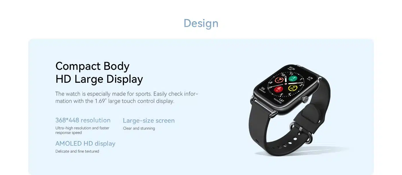 Haylou Rs4 Smart Watch 1.78&Quot; Amoled Hd Display 7 Haylou RS4 Smart Watch