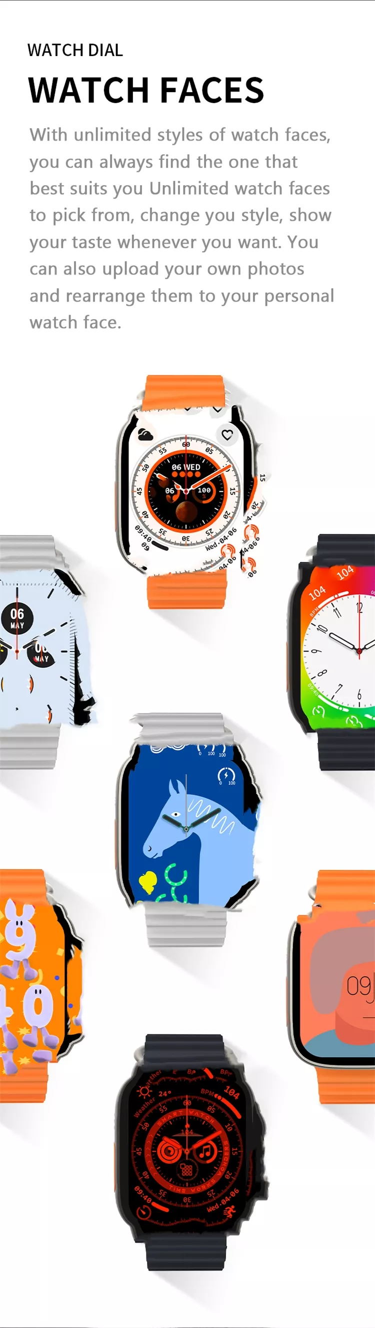Hw8 Ultra Max Smart Watch Series 8 Nfc Bt Call 49Mm 13 hw8 ultra max 11