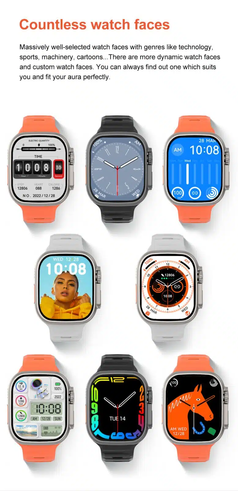 Dt8 Ultra Smart Watch Men Series 8 49Mm Bluetooth Calling 23 DT8 -Ultra -Smart -Watch- Men -Series- 8 -49MM