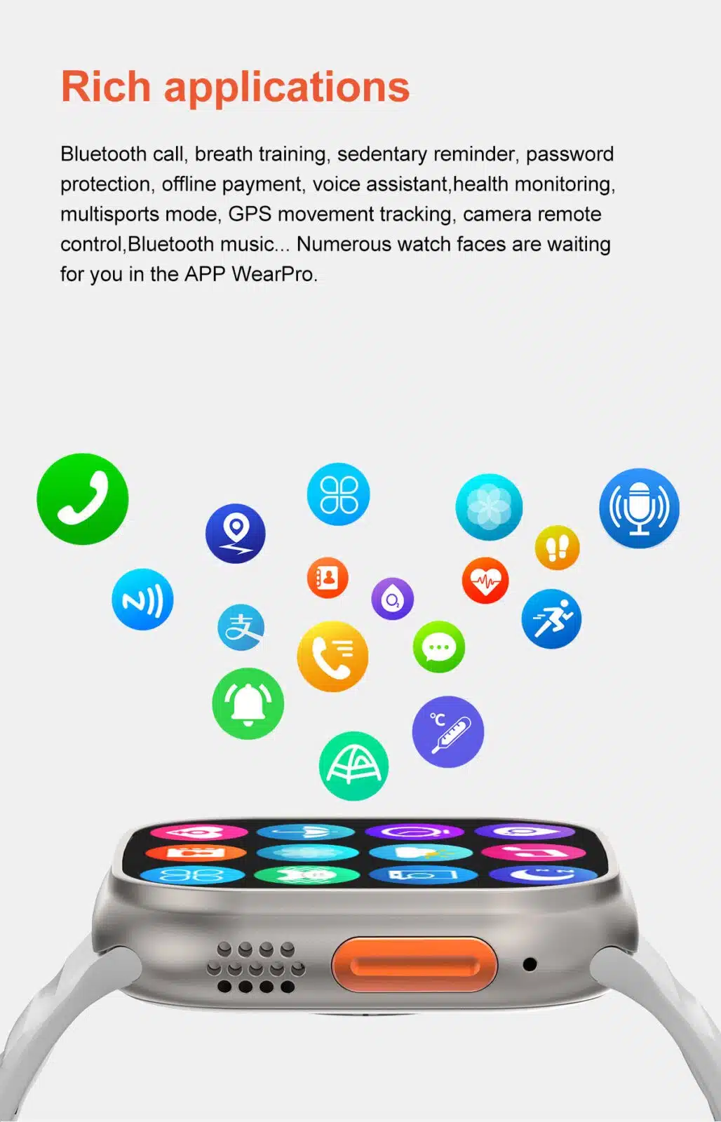 Dt8 Ultra Smart Watch Men Series 8 49Mm Bluetooth Calling 24 DT8 -Ultra -Smart -Watch- Men -Series- 8 -49MM