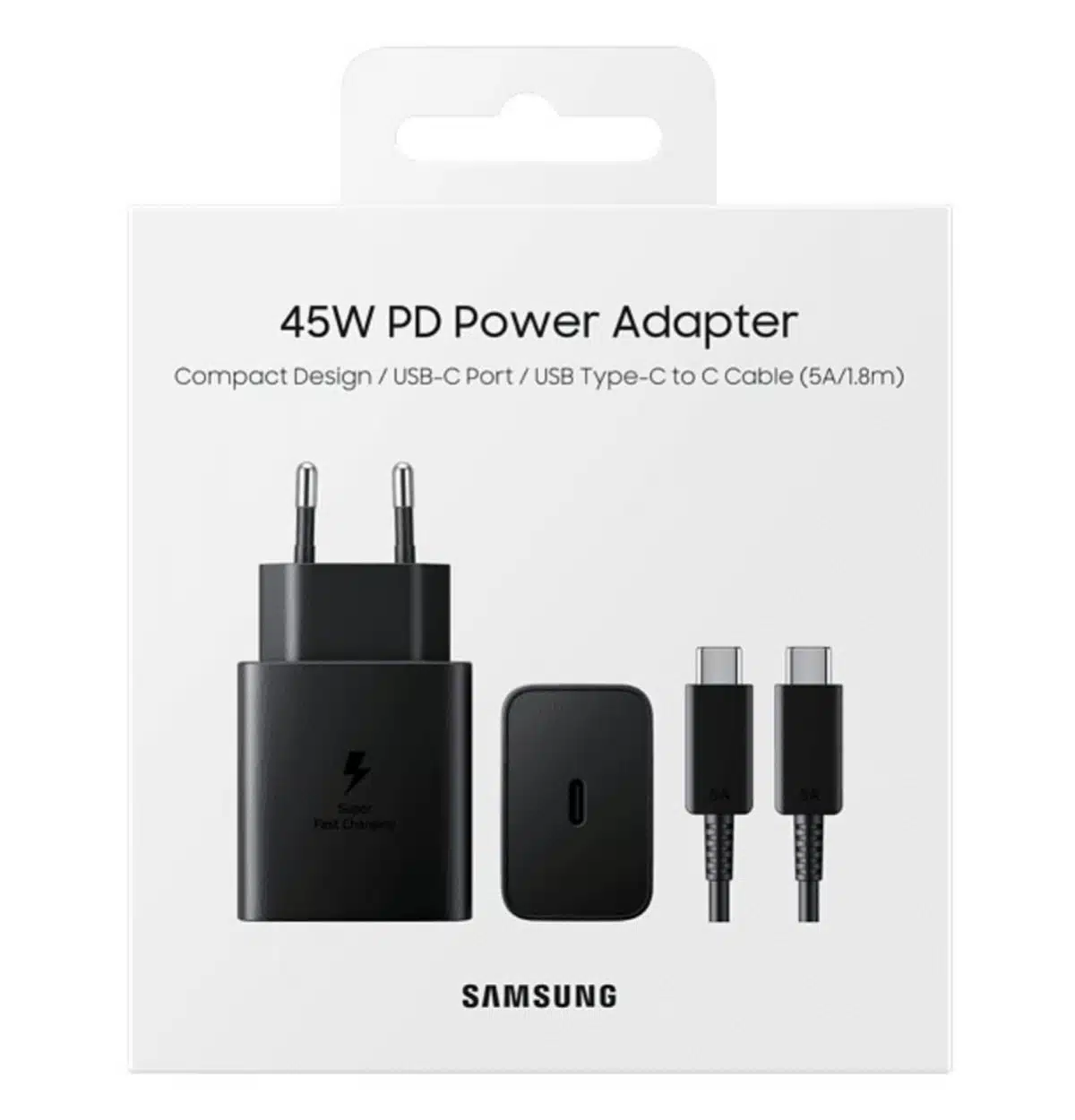 Samsung 45W Super Fast Charger With Type C To C Cable 1.8M 2 samsung45w-charger-price-in-pakistan