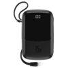 Baseus Q Pow Power Bank 10000mAh with built-in iPhone cable