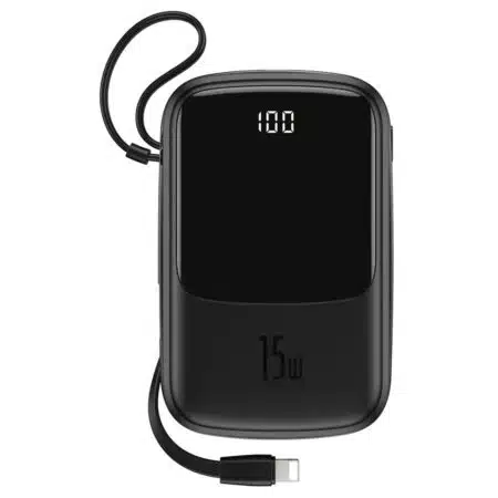 baseus-q-pow-power-bank-10000mah-3a-15w-2x-usb-usb-typ-c-built-in-lightning-cable-black-ppqd-b01