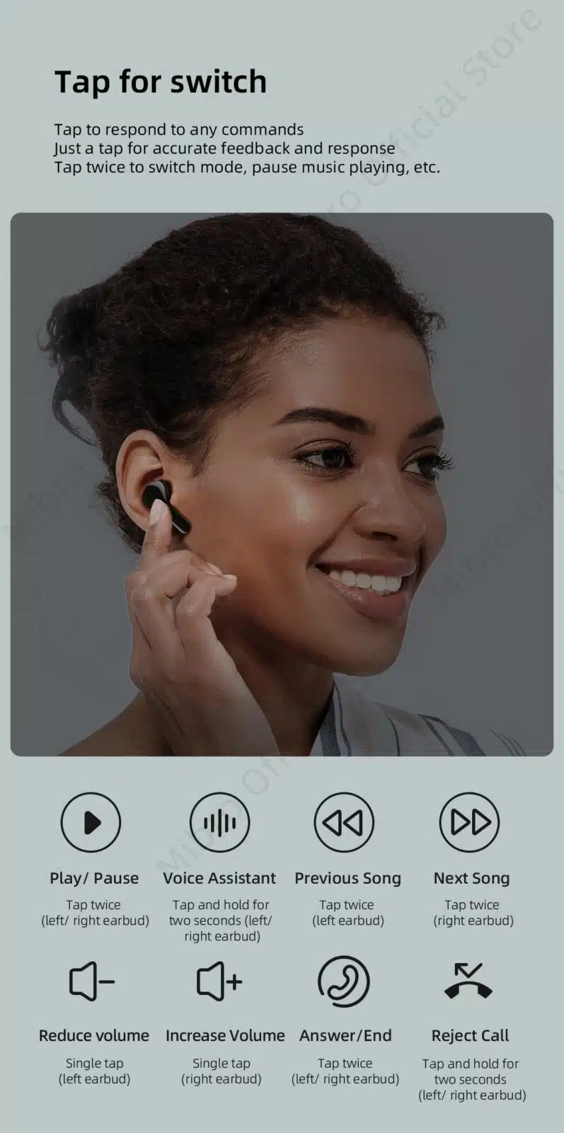 Mibro Earbuds 3 Pro Tws 2000Mah Reverse Charging Bluetooth 5.3 Sport Headphone 15 Mibro- Earbuds- 3- Pro- TWS- 2000mAh- Reverse -Charging -Bluetooth- 5.3 -Sport- Headphone