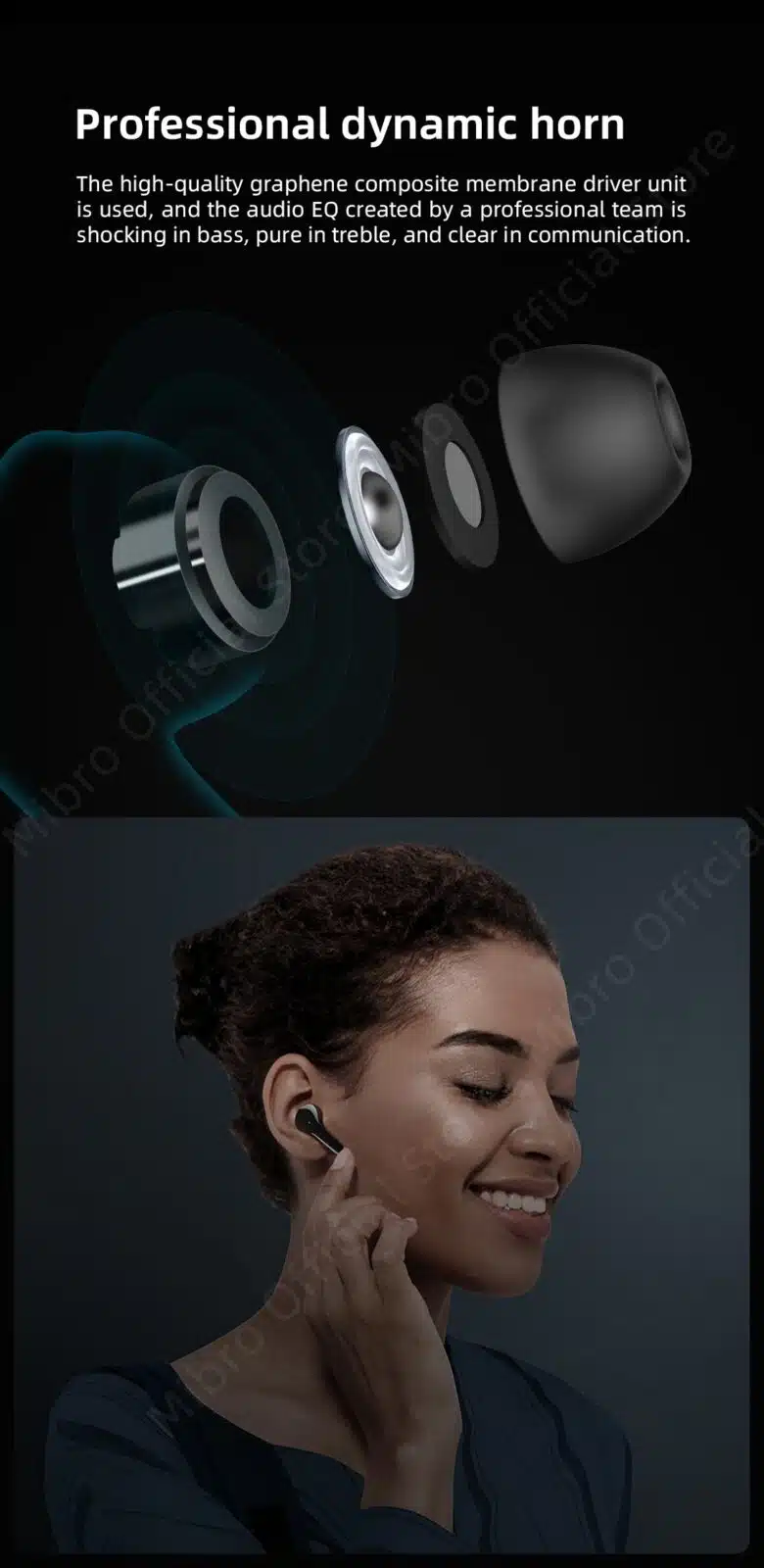 Mibro Earbuds 3 Pro Tws 2000Mah Reverse Charging Bluetooth 5.3 Sport Headphone 9 Mibro- Earbuds- 3- Pro- TWS- 2000mAh- Reverse -Charging -Bluetooth- 5.3 -Sport- Headphone