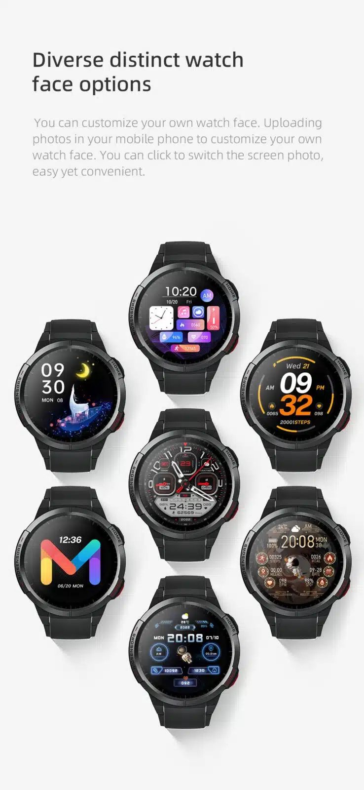 Mibro Gs Smartwatch Amoled Gps With Always On Display Price In Pakistan 14 Mibro -GS- Smartwatch- GPS- Positioning- 460mAh- Battery- AOD -1.43- Sport- Waterproof- Smart- Watch