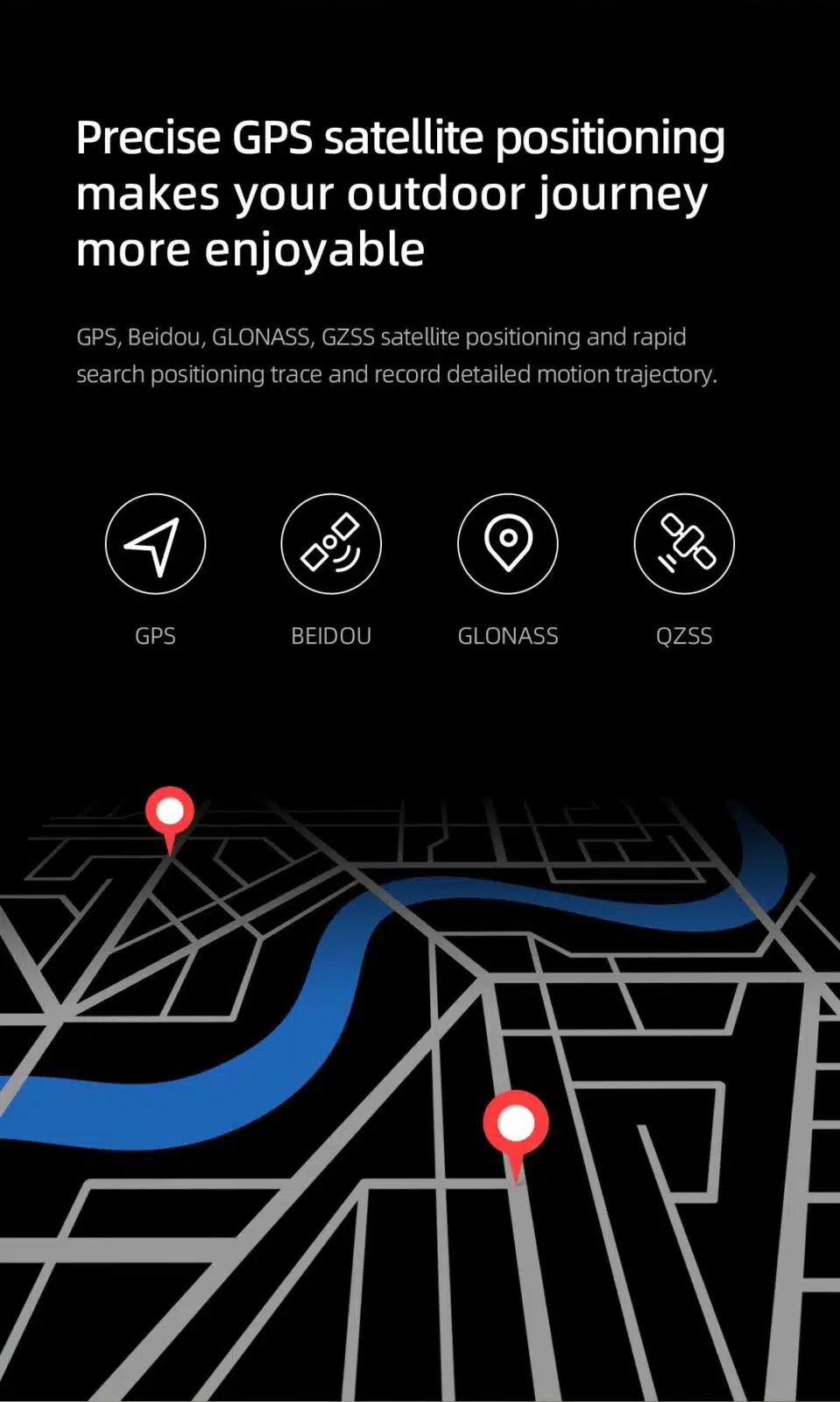 Mibro Gs Smartwatch Amoled Gps With Always On Display Price In Pakistan 7 Mibro -GS- Smartwatch- GPS- Positioning- 460mAh- Battery- AOD -1.43- Sport- Waterproof- Smart- Watch