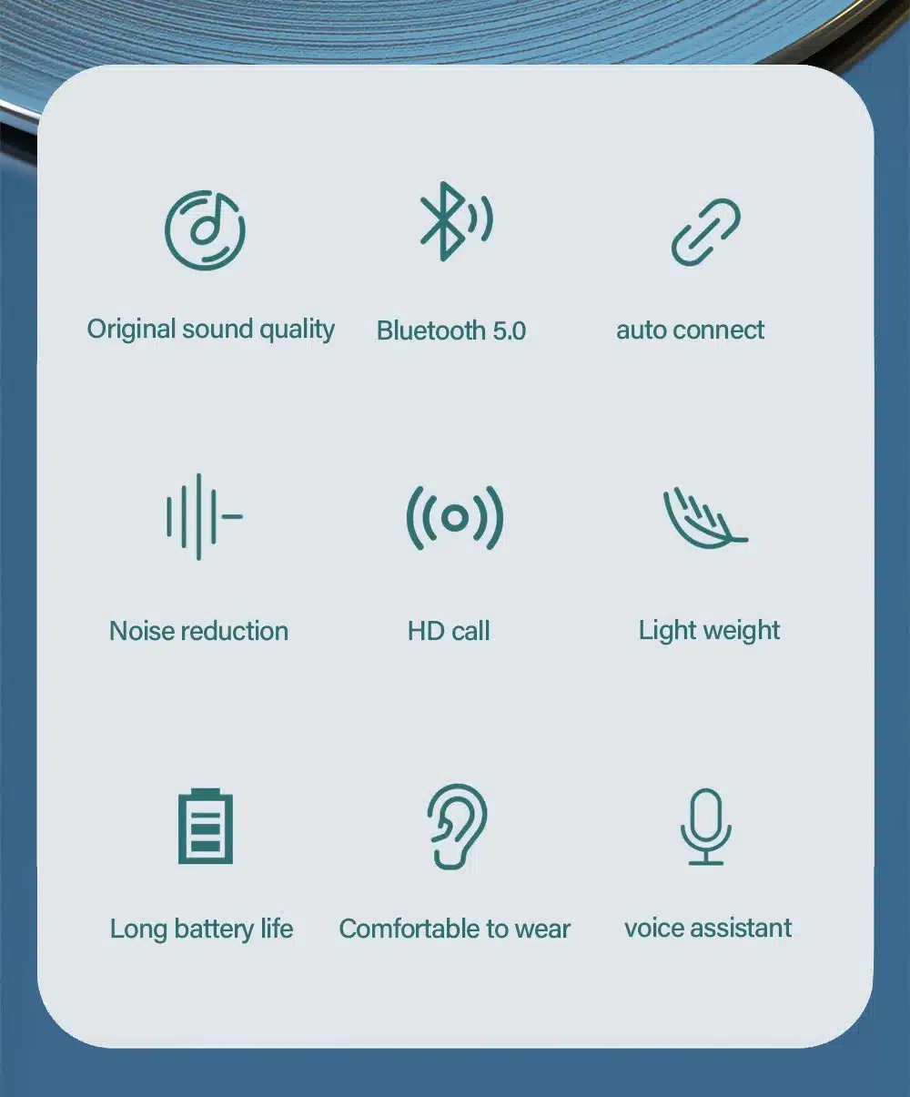 Lenovo Xt91 Tws Wireless Earbuds Gaming Headset Bass Noise Reduction Mic 4 Original -lenovo- xt91- tws -wireless- control- gaming- headset- bass- noise- reduction- mic