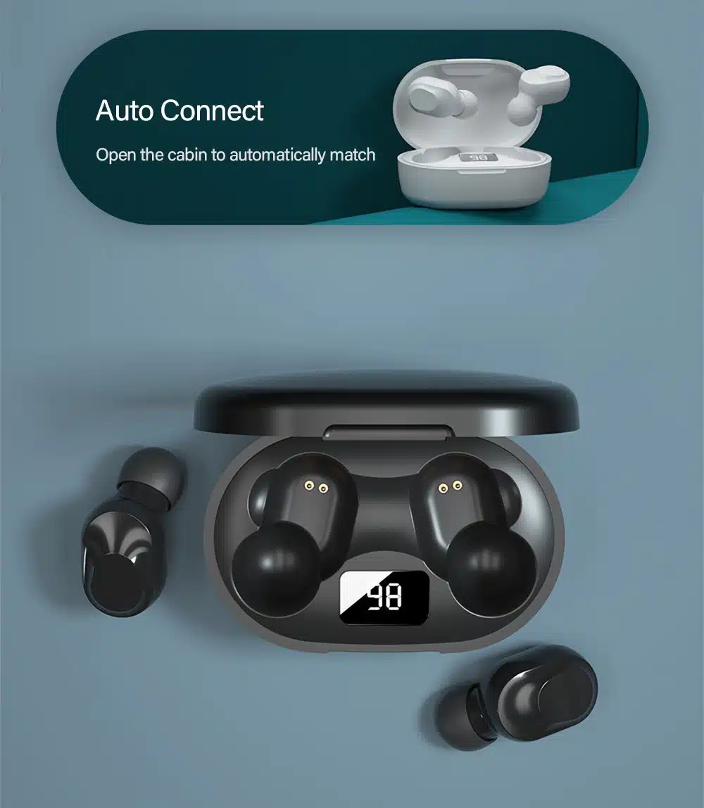 Lenovo Xt91 Tws Wireless Earbuds Gaming Headset Bass Noise Reduction Mic 6 Original -lenovo- xt91- tws -wireless- control- gaming- headset- bass- noise- reduction- mic