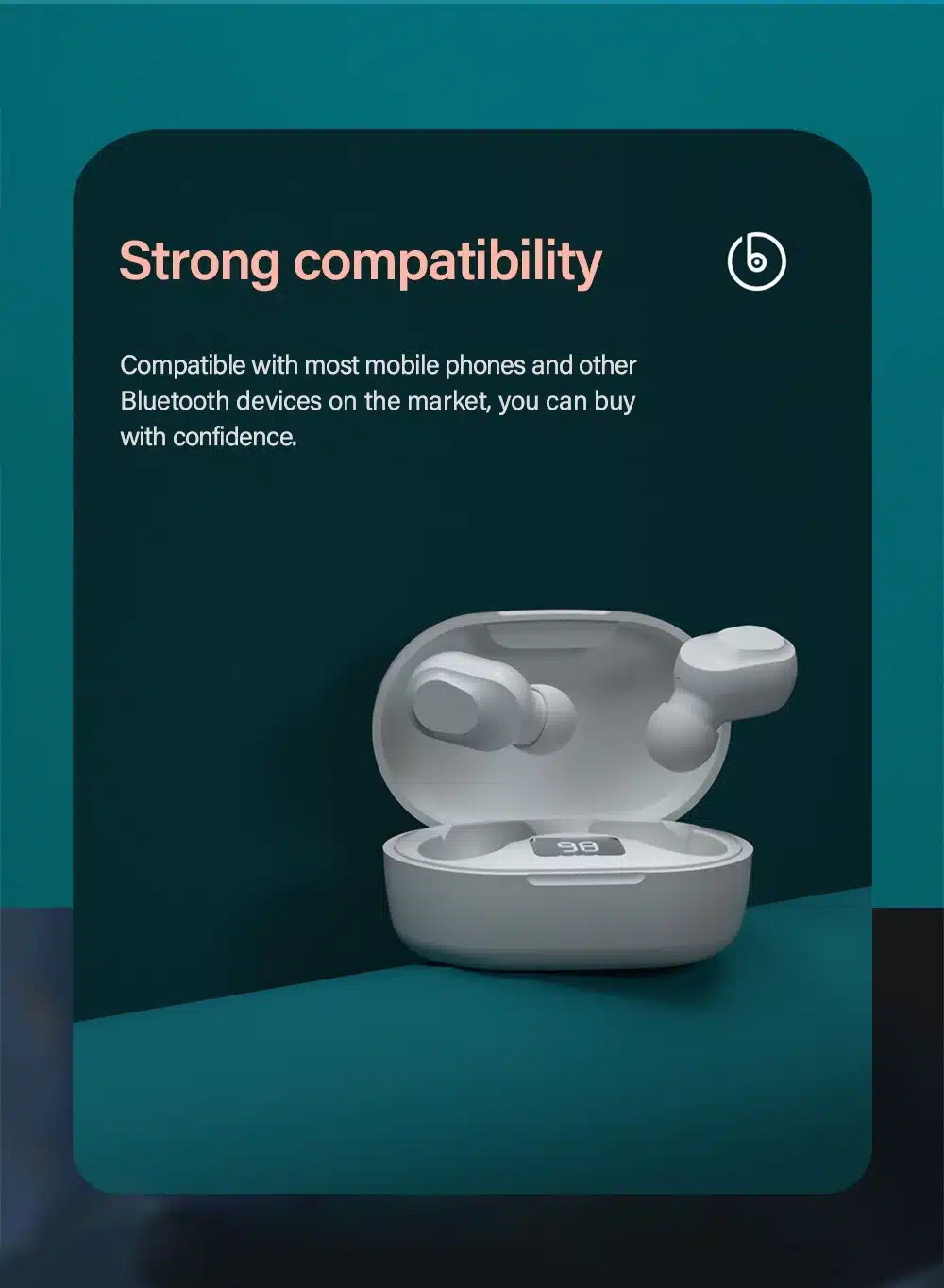 Lenovo Xt91 Tws Wireless Earbuds Gaming Headset Bass Noise Reduction Mic 9 Original -lenovo- xt91- tws -wireless- control- gaming- headset- bass- noise- reduction- mic