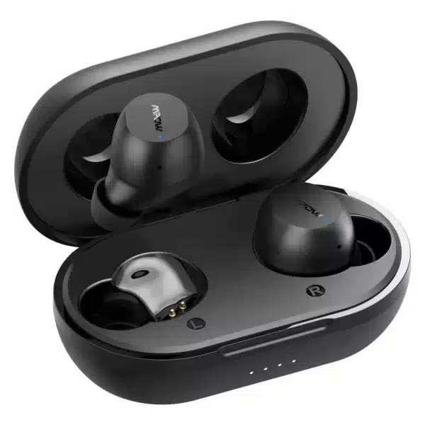 Mpow M12 Wireless Earbuds Mpow M12 Wireless Earbuds with wireless charging case