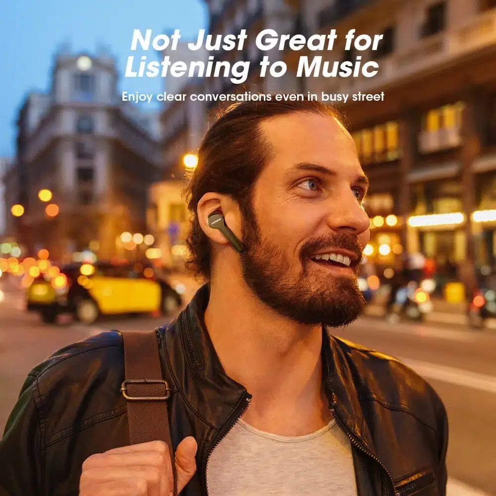 Mpow M9 Wireless Earbuds Bluetooth 5.0 Noise Cancelling Stereo Headphones 7 Mpow- M9 -In-Ear- Wireless -Bluetooth -5.0- Noise- Cancelling -Stereo- Headphones -IPX7- Waterproof- with- 30h- Playtime -for -iOS -Android- Smartphone,-black