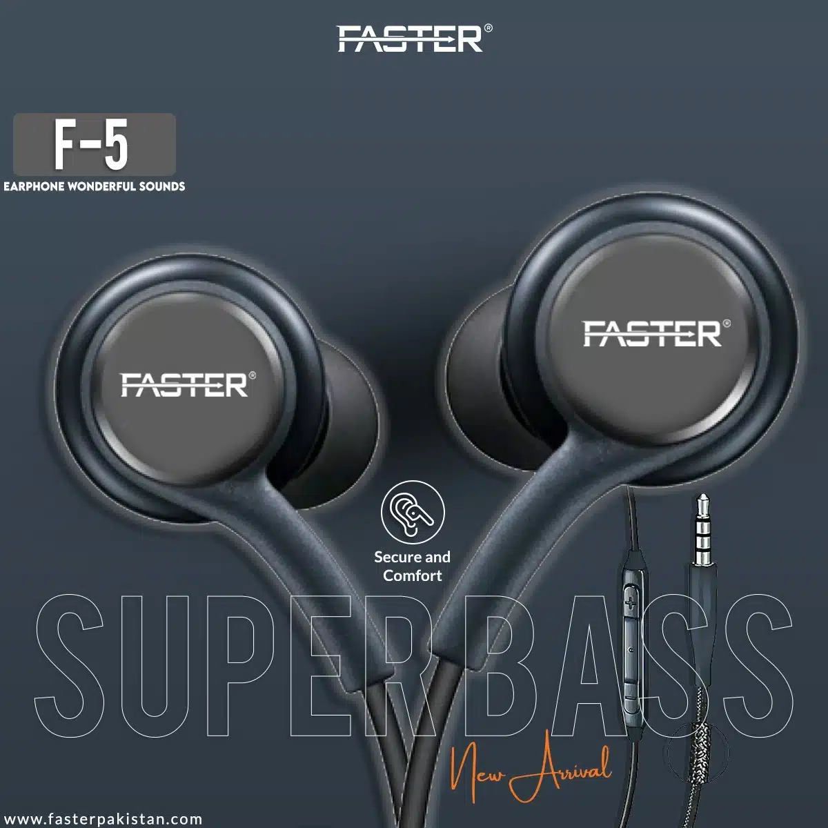 Faster F5 Super Bass Wonderfull Sound Earphones 2 FASTER -F5 -Super- Bass- Wonderfull- Sound- Earphones
