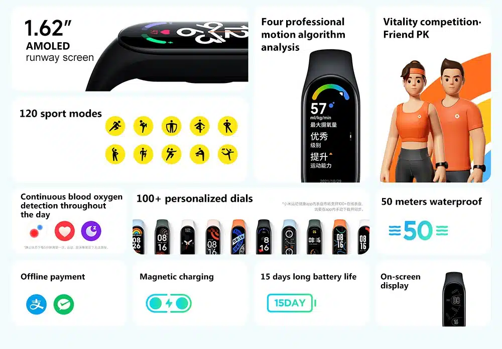 Xiaomi Mi Band 7 – Global Version 3 Xiaomi- Mi- Band- 7 – Global- Version