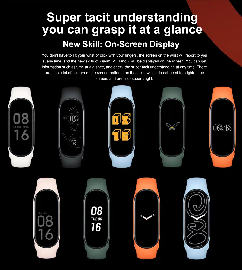 Xiaomi Mi Band 7 – Global Version 7 Xiaomi- Mi- Band- 7 – Global- Version