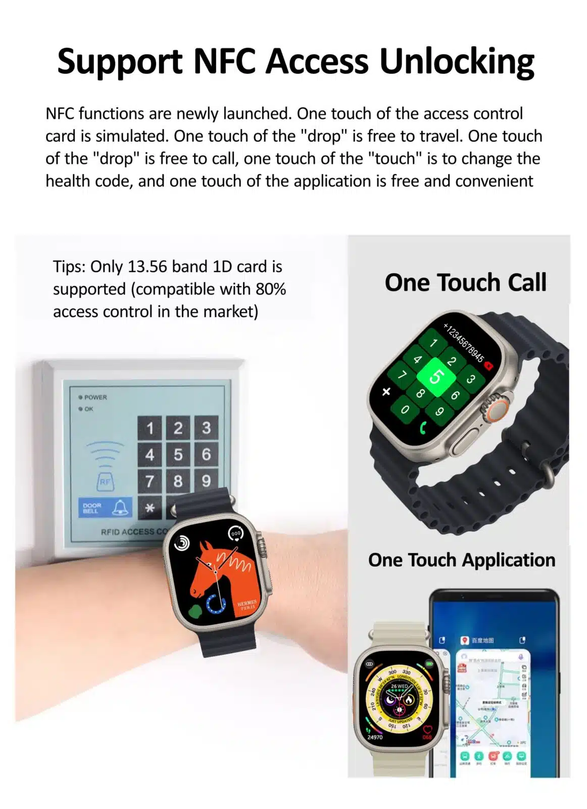 Hk8 Pro Smart Watch Series 8 49Mm 2.12 Inch Hd Screen Bluetooth Call Nfc 13 2023- latest- smart- watch- Huawei- HK8 -Pro- Smart- Watch -Series- 8- Max- Ultra- 49mm- HD