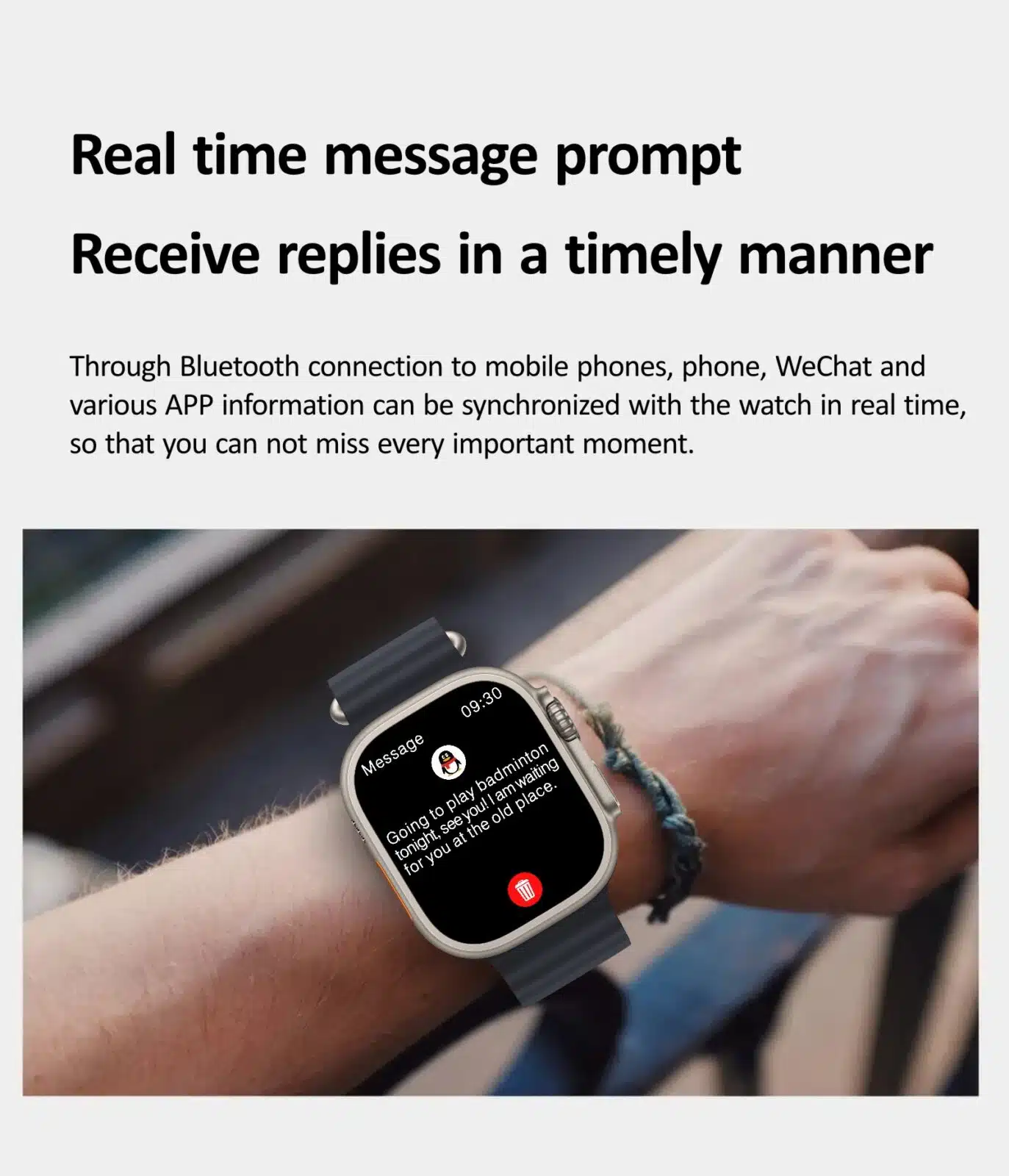 Hk8 Pro Smart Watch Series 8 49Mm 2.12 Inch Hd Screen Bluetooth Call Nfc 15 2023- latest- smart- watch- Huawei- HK8 -Pro- Smart- Watch -Series- 8- Max- Ultra- 49mm- HD
