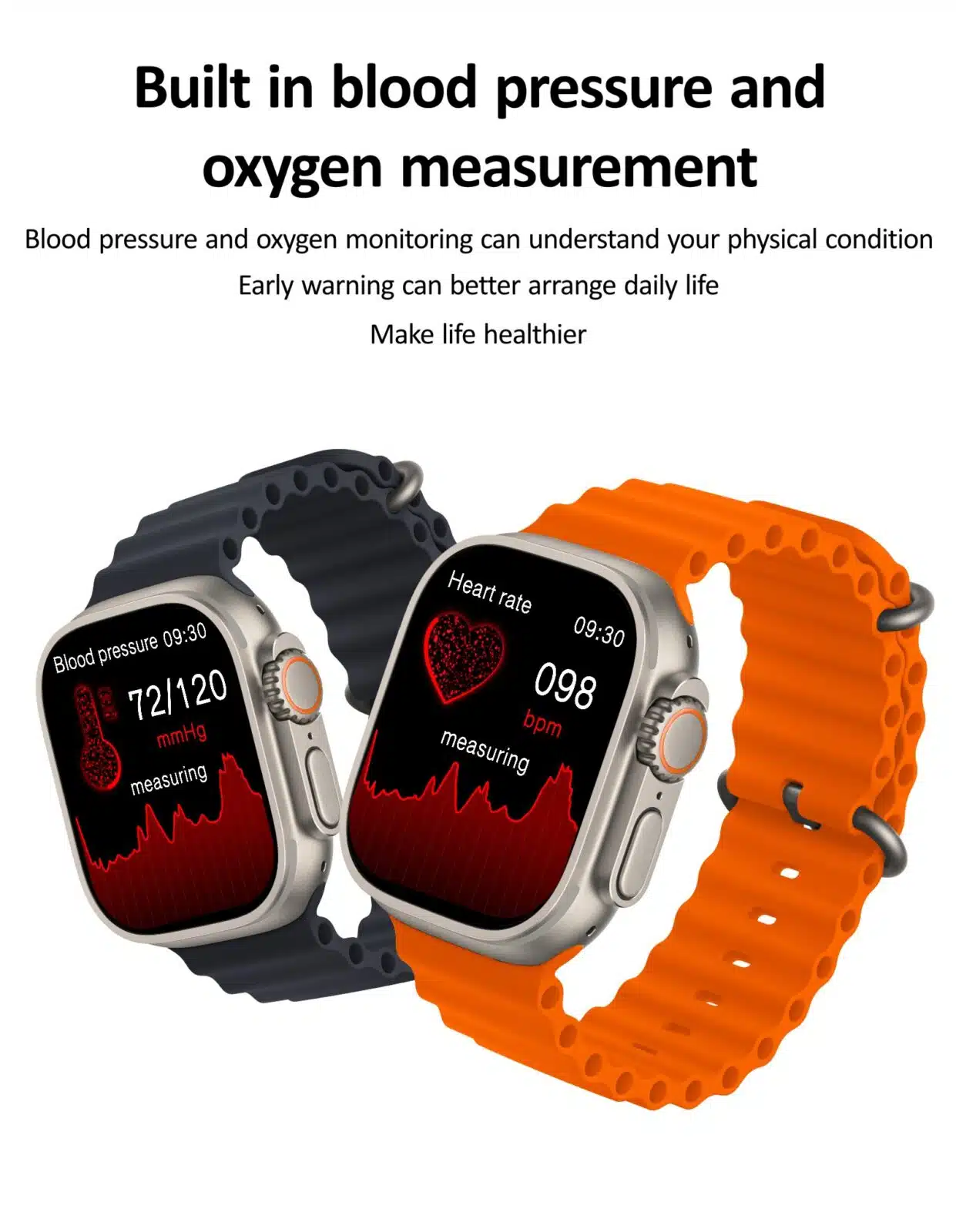 Hk8 Pro Smart Watch Series 8 49Mm 2.12 Inch Hd Screen Bluetooth Call Nfc 21 2023- latest- smart- watch- Huawei- HK8 -Pro- Smart- Watch -Series- 8- Max- Ultra- 49mm- HD