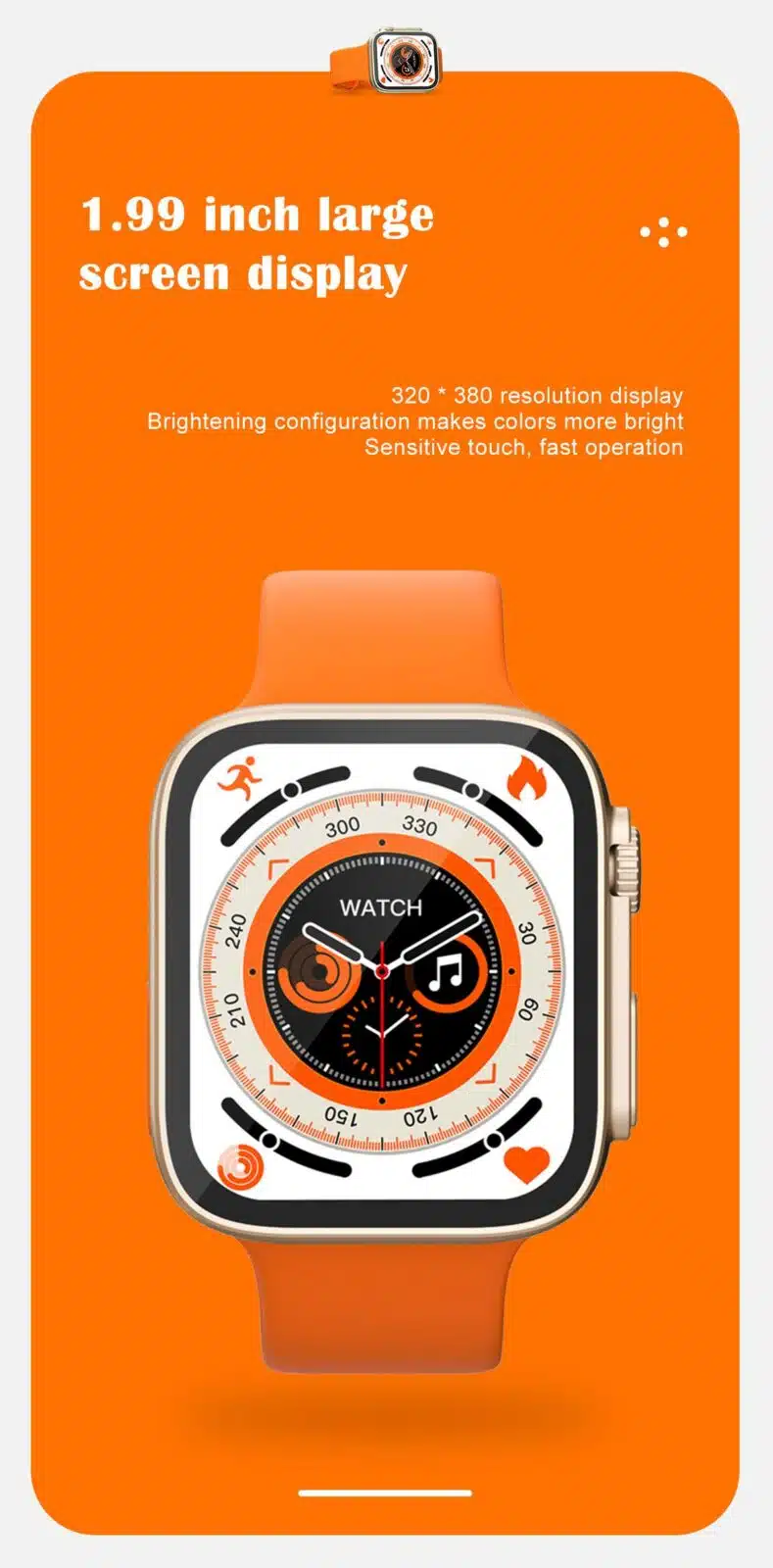 Kd99 Ultra Smart Watch 8 Smartwatch 1.99&Quot; Bluetooth Call 5 KD99 Ultra Smart Watch 8 Smartwatch 1.99