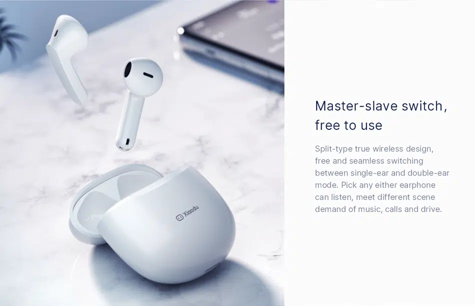 Xiaodu Du Smart Buds Tws Earbuds Wireless Bluetooth 16H Battery Life 10 xiaodu-smart-buds-tws-earphone-wireless-10-min