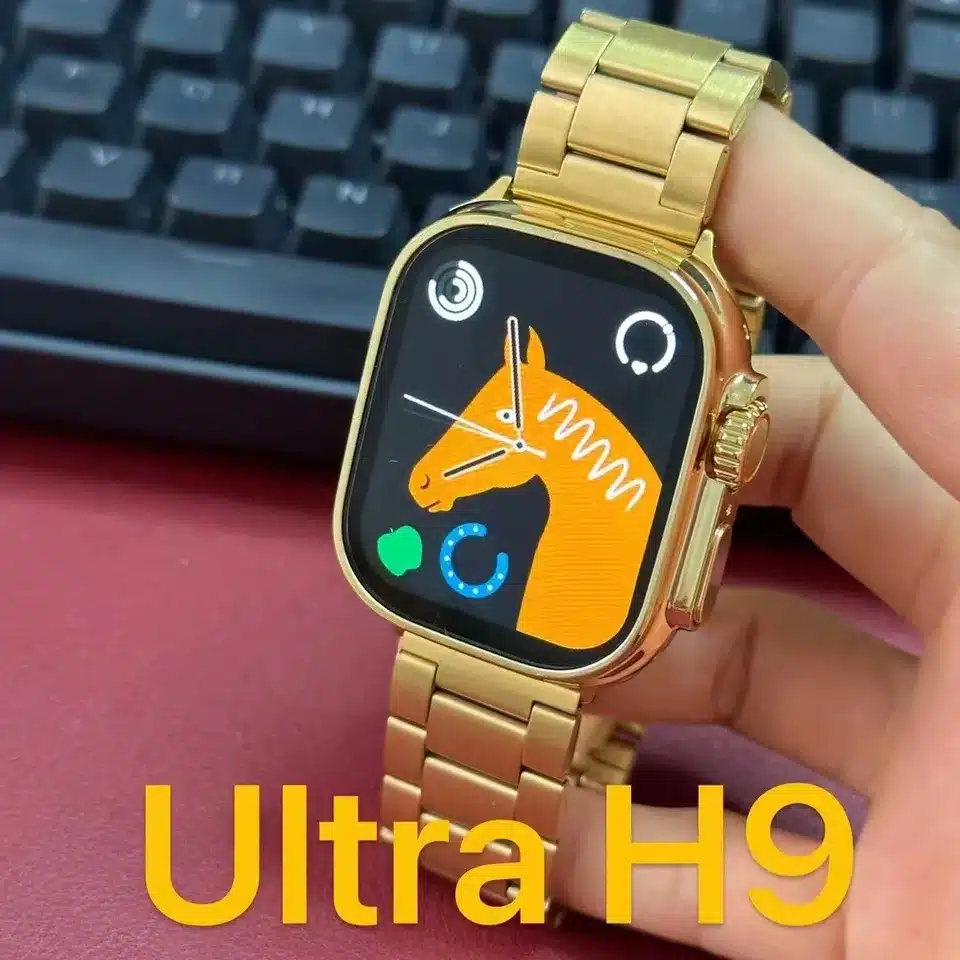 H9 Smart Watch Series 8 Ultra 49Mm Luxury Gold Steel Men Smartwatch 3 H9 Smart Watch 49mm Luxury Gold Steel Men Smartwatch-5
