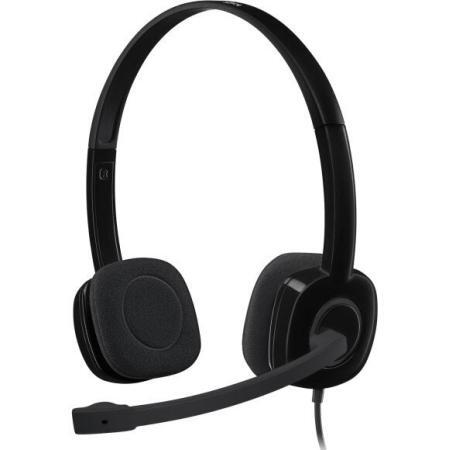 Logitech H151 Stereo Multi-Device Headset with Noise-Cancelling Microphone