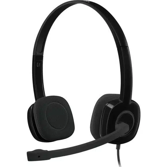 Logitech H151 Stereo Headset With Noise-Cancelling Microphone 1 Logitech H151 Stereo Multi-Device Headset with Noise-Cancelling Microphone