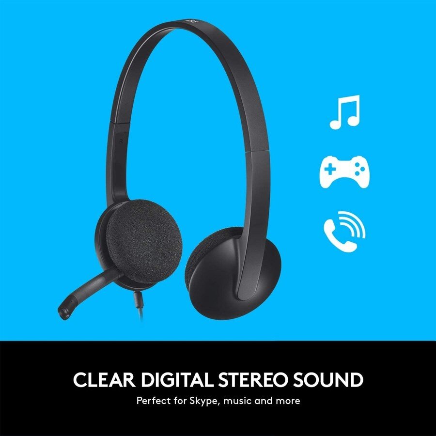Logitech H340 USB Computer Headset-02 Logitech H340 USB Computer Headset-02