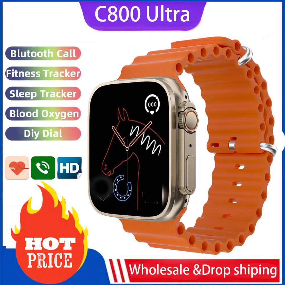 C800 Ultra Series 8 Nfc Smartwatch Wireless Charge Bluetooth Call Fitness Bracelet 1 osFpSmart-Watch-Ultra-C800-Series-8-NFC-men-Smartwatch-Wireless-Charge-Bluetooth-Call-Men-Women-Fitness