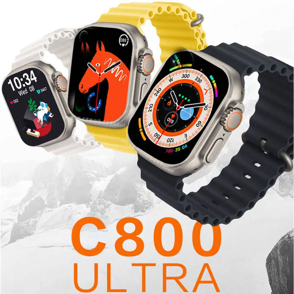 C800 Ultra Series 8 Nfc Smartwatch Wireless Charge Bluetooth Call Fitness Bracelet 2 C800 Ultra Series 8 NFC Smartwatch Wireless Charge Bluetooth Call Fitness Bracelet - Image 2