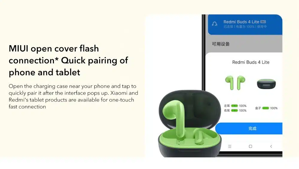 Mi Redmi Buds 4 Lite Earphone 23 Mi- Redmi- Buds- 4- Lite- Earphone