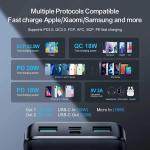 JR-QP192 20000mah 22.5W fast charging powerbank with LCD display