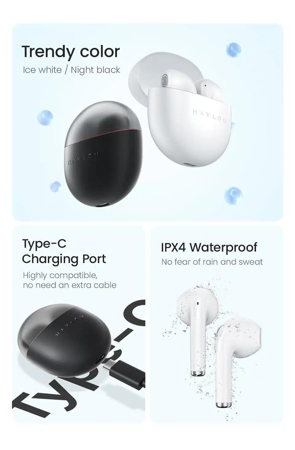 Haylou X1 Neo Earbuds Bluetooth 5.3 20H Battery Life Low Latency 11 haylou-x1-neo-tws-earbuds-10