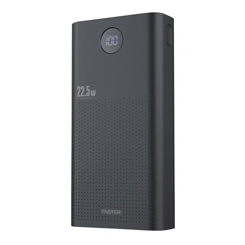 Faster Pd-30 Qualcomm Qc 3.0 Power Bank 30000 Mah 22.5W With Led Display 1 pb-30000mah-powerbank-faster-01