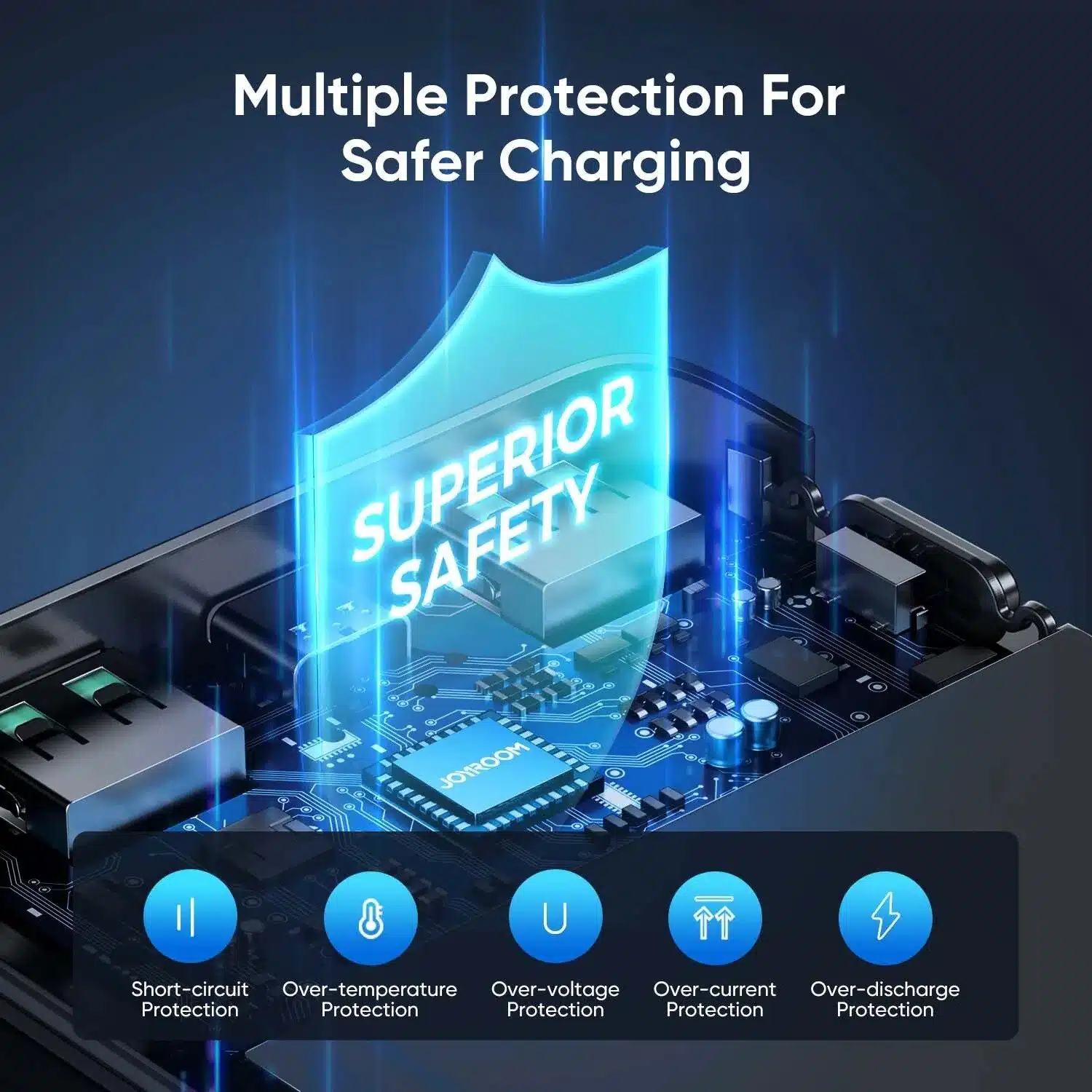 Joyroom Ultra-Fast Charging Power Bank Jr-Qp193 (30000Mah) 3 Joyroom- Ultra-Fast- Charging -Power- Bank- JR-QP193- (30000mAh)