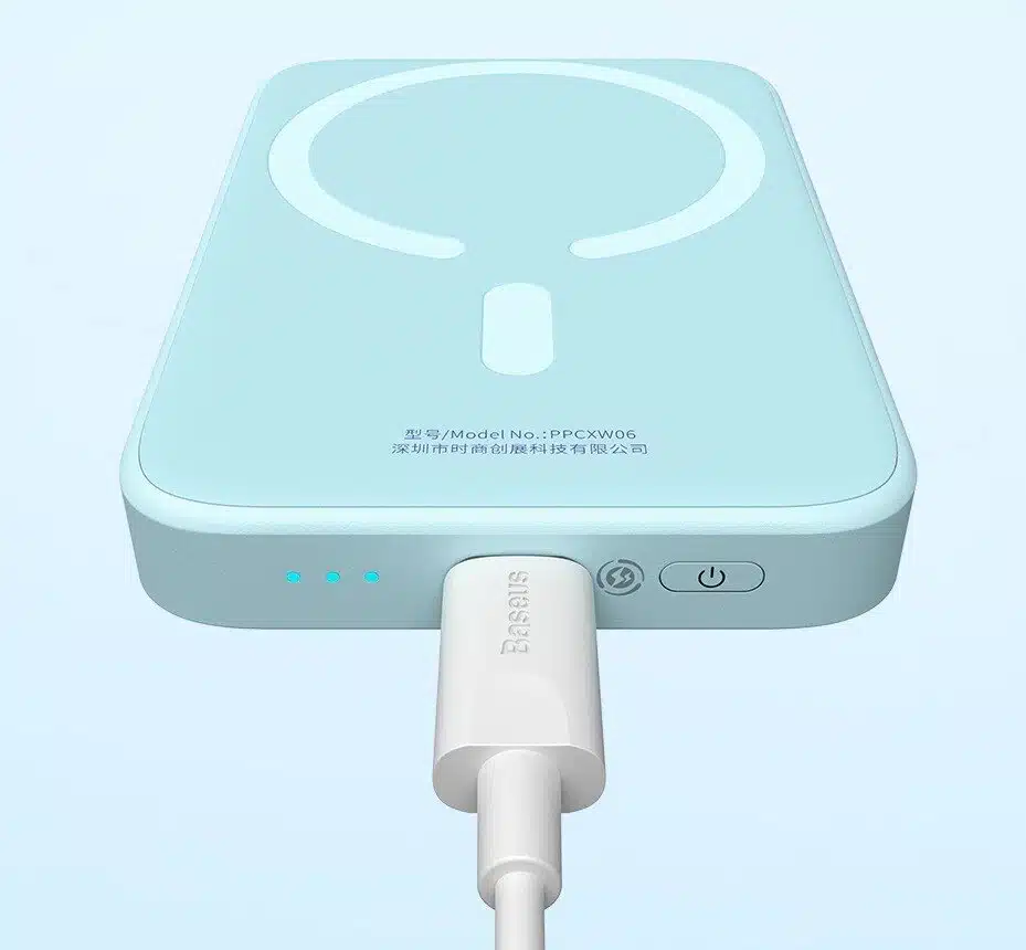 Baseus 20W Magnetic Wireless Charging Power Bank For Iphone 12/13/14/15 Series 3 Baseus-10000mAh-Magnetic-Wireless-Charger-Power-Bank-6000mAh-PD-20W-Powerbank-2